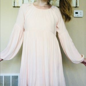 Blush “baby doll” dress